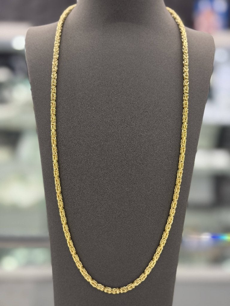 14 Karaat Goud - Konings Ketting - Nieuw - 25.34 Gram, Ophalen of Verzenden, Nieuw, Goud, Goud