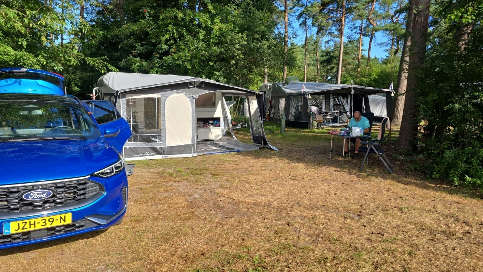 Walker Atrium 300 voortent - Zo goed als nieuw, Caravans en Kamperen, Ophalen, Zo goed als nieuw, Walker Campingstyle