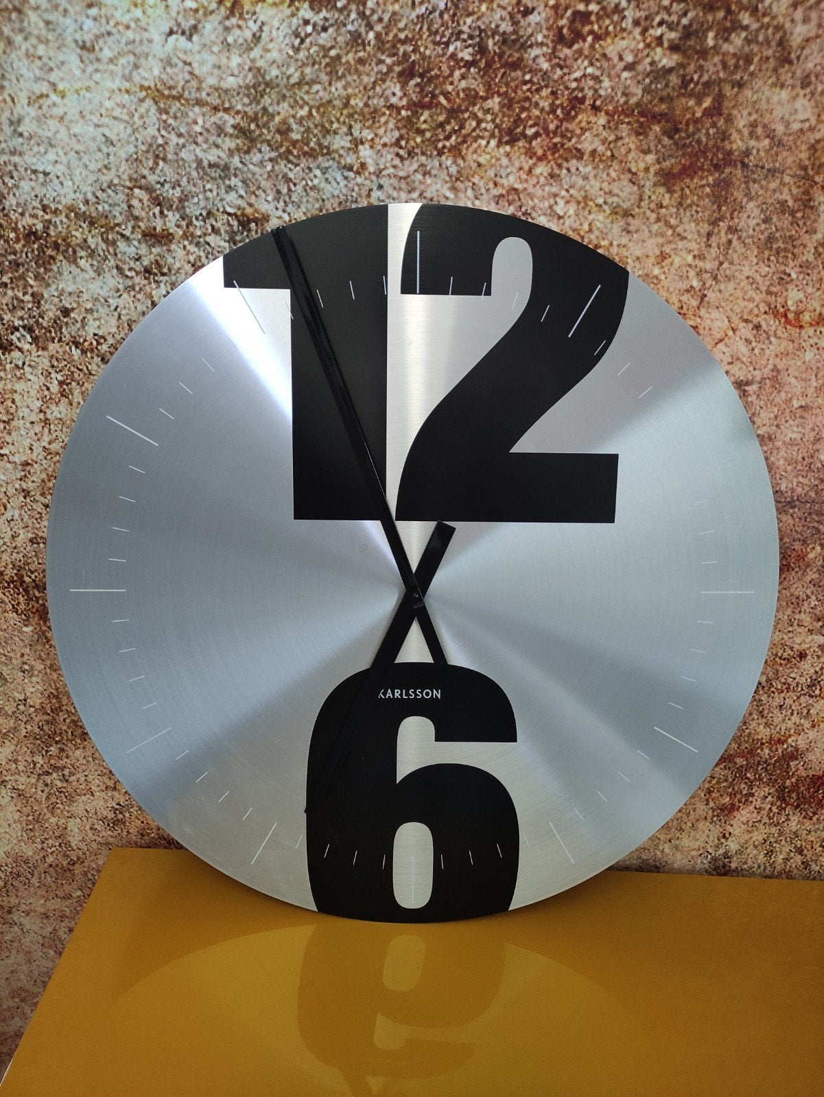Karlsson Wandklok 75 cm - Modern Design, Ophalen, Wandklok, Analoog, Zo goed als nieuw
