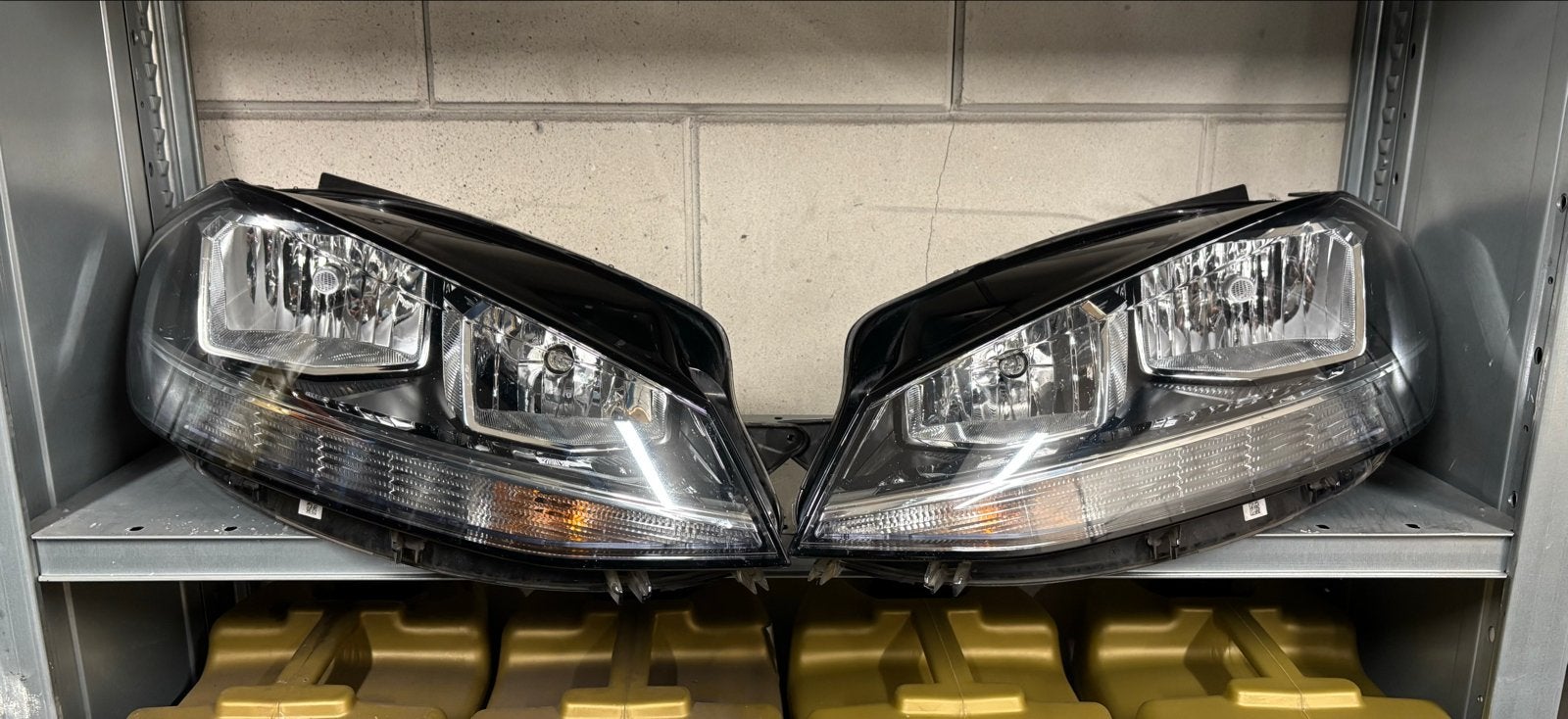 Koplampen Volkswagen Golf 7/7.5 - Set Links en Rechts, Auto-onderdelen, Ophalen of Verzenden, Gebruikt, Volkswagen