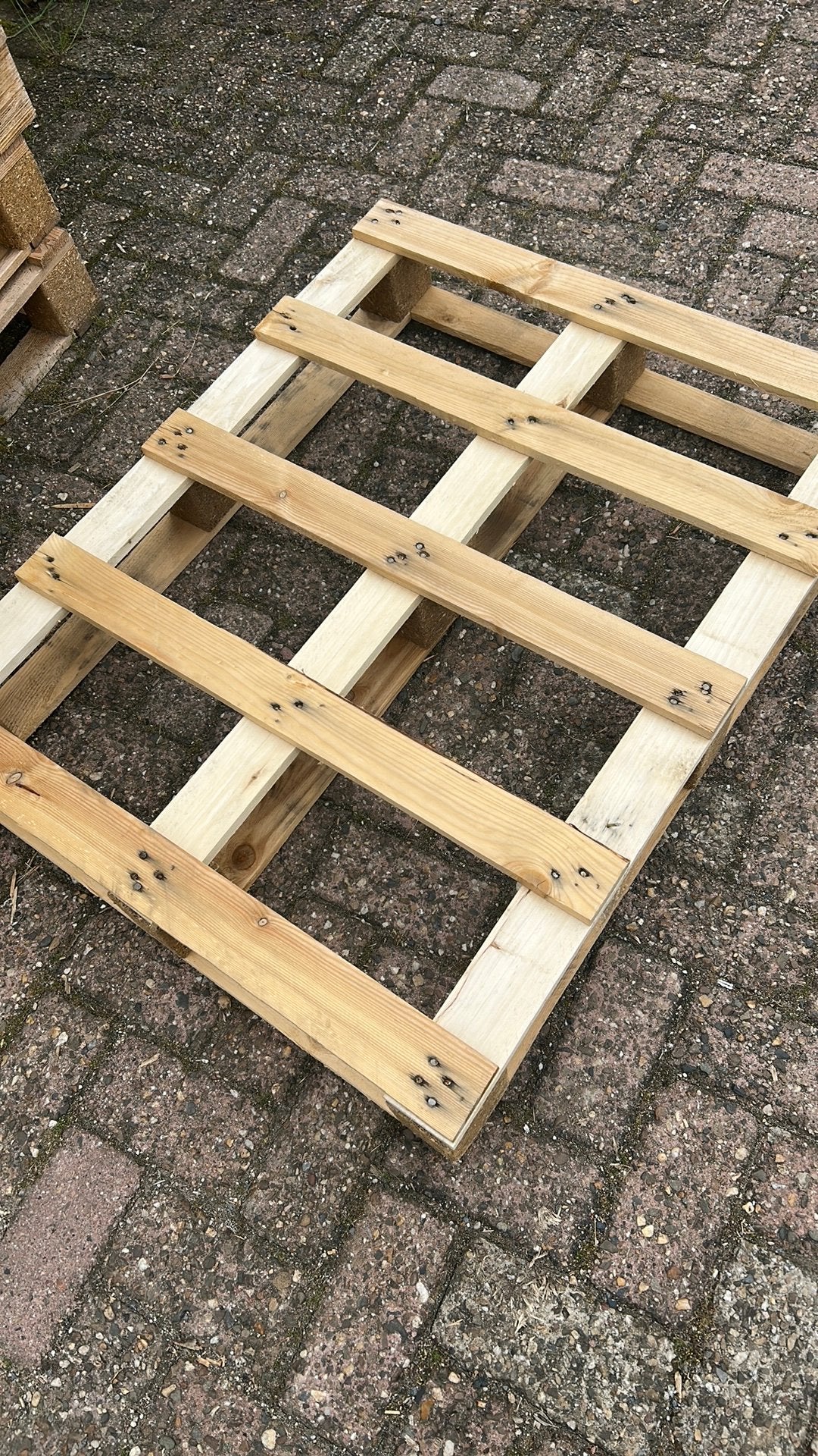 Te koop pallets, Ophalen of Verzenden, 50 mm of meer, Pallet, Minder dan 200 cm