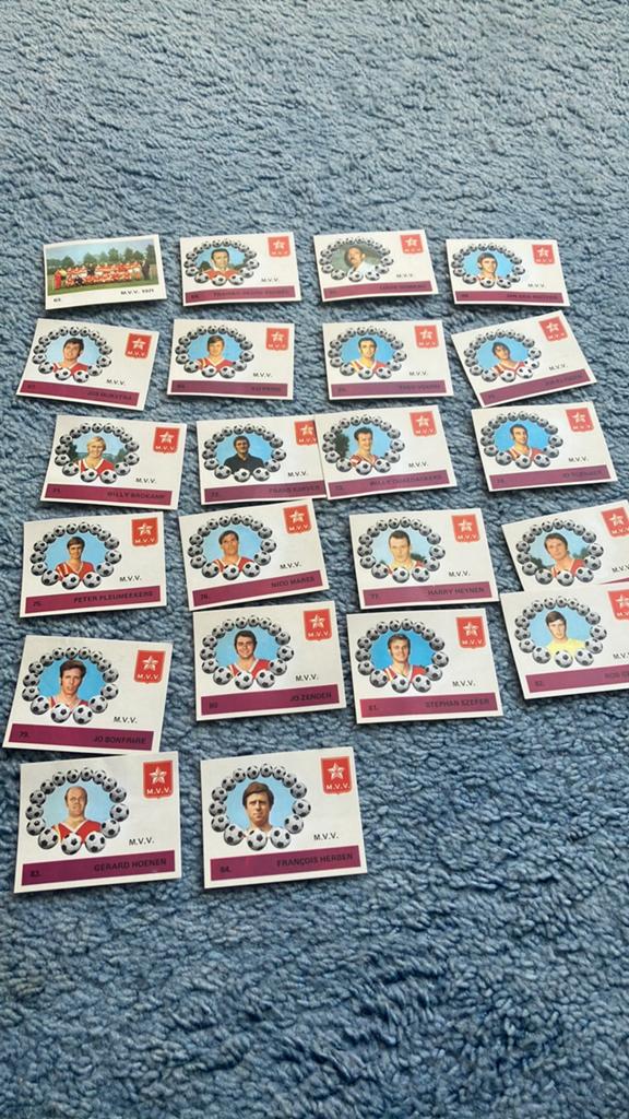 Mvv panini montyballenserie 1970-1971, Ophalen of Verzenden, Gebruikt, Buitenlandse clubs, Poster, Plaatje of Sticker