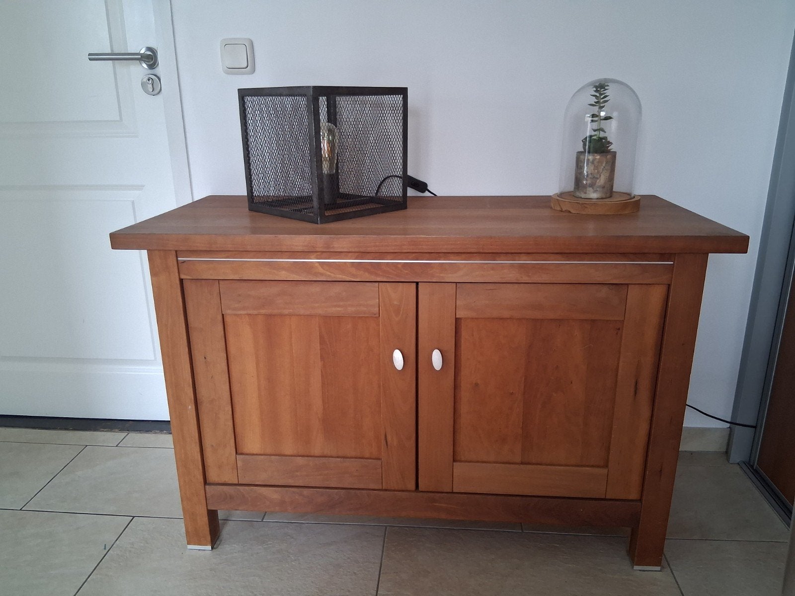 kersenhouten TV meubel 111x50x70, Ophalen, Gebruikt, 25 tot 50 cm