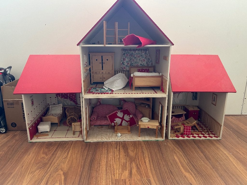 Poppenhuis, Kinderen en Baby's, Speelgoed | Poppenhuizen, Ophalen, Gebruikt, Poppenhuis