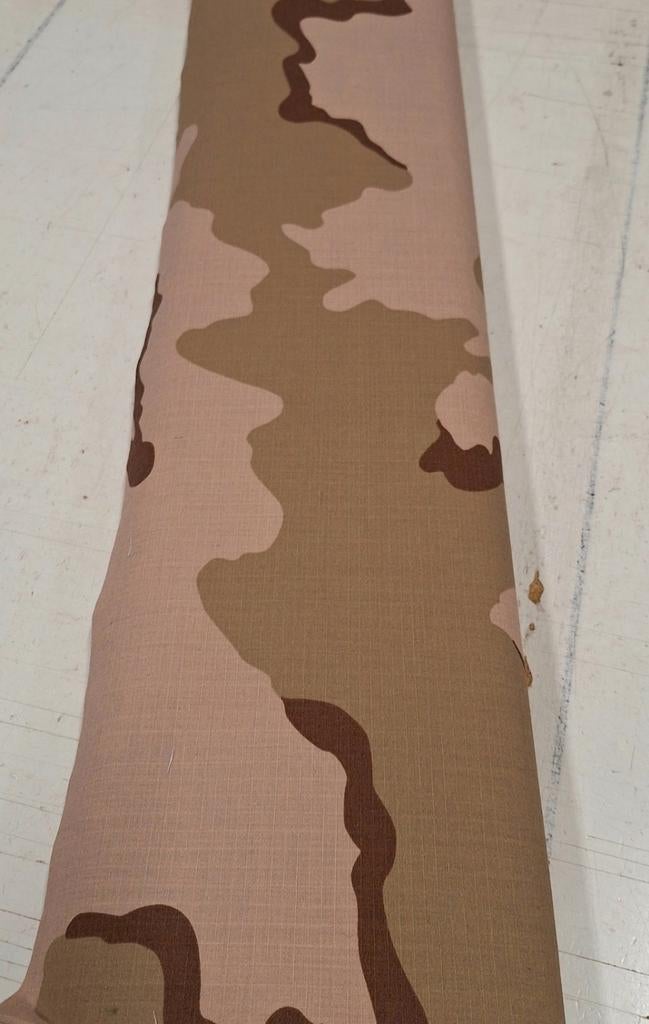 Camouflagestof, Hobby en Vrije tijd, Stoffen en Lappen, 120 cm of meer, Beige, Ophalen of Verzenden, Katoen