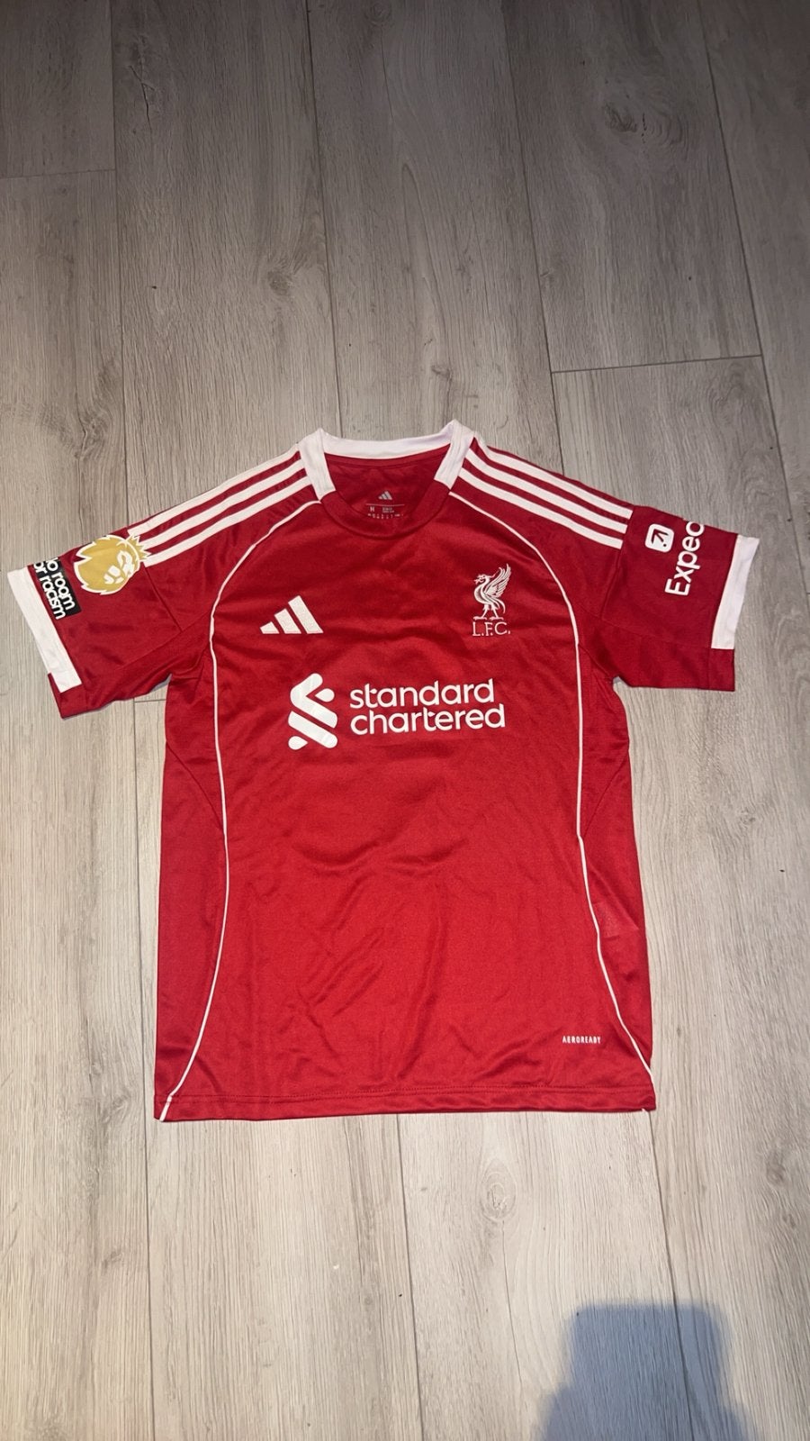 MO SALAH SHIRT PL MAAT M, Ophalen of Verzenden, Zo goed als nieuw, Shirt