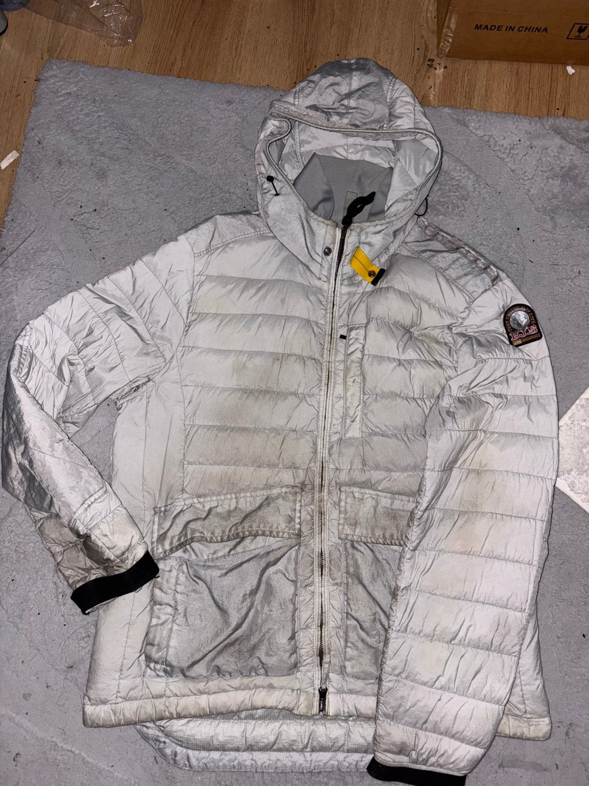 Parajumpers Jas | Maat L | Origineel, Kleding | Heren, Ophalen of Verzenden, Zo goed als nieuw, Zwart