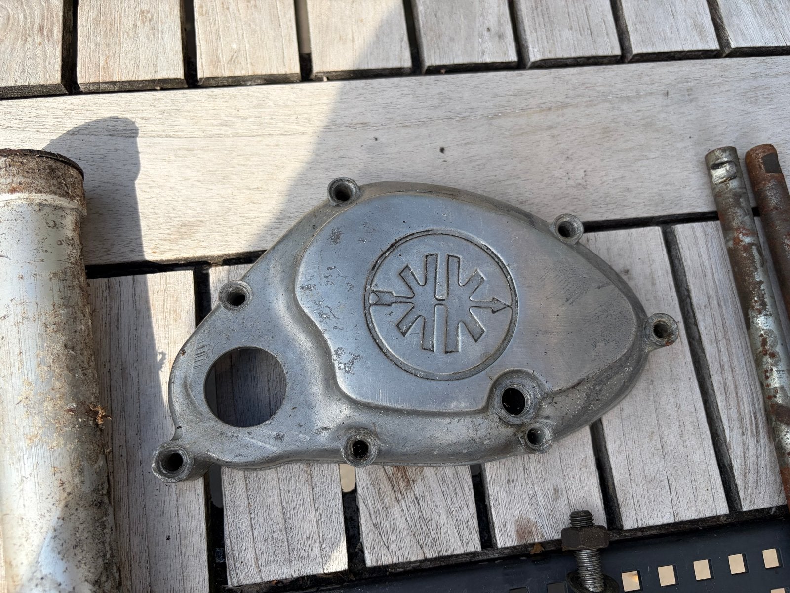 Kreidler koppelingsdeksel voor trapperblokken 3/4/5 bak, Fietsen en Brommers, Ophalen of Verzenden, Gebruikt, Overige typen