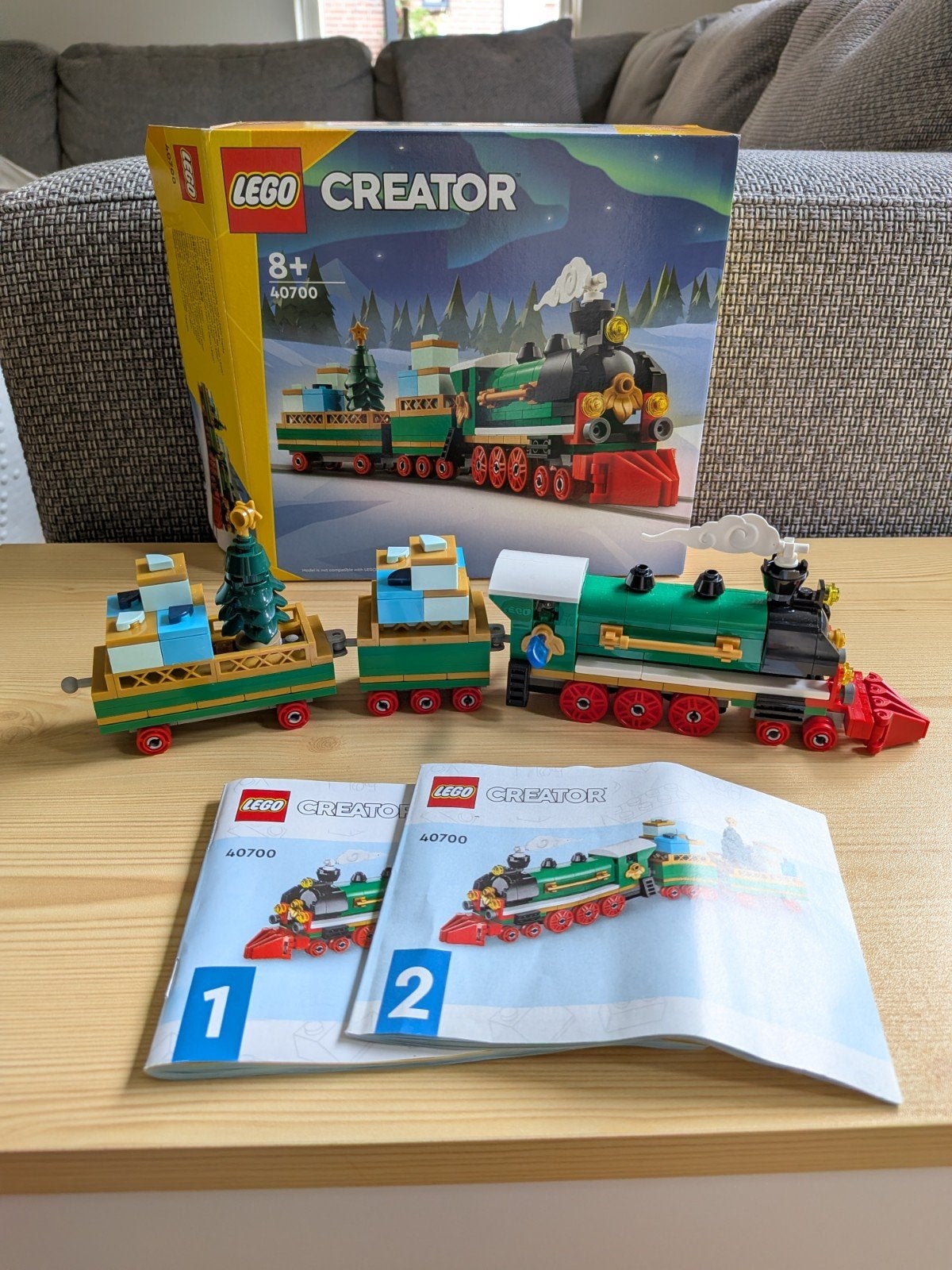 Lego Creator 40700 Wintertrein Kerstmis, Compleet, Lego, Ophalen of Verzenden, Zo goed als nieuw