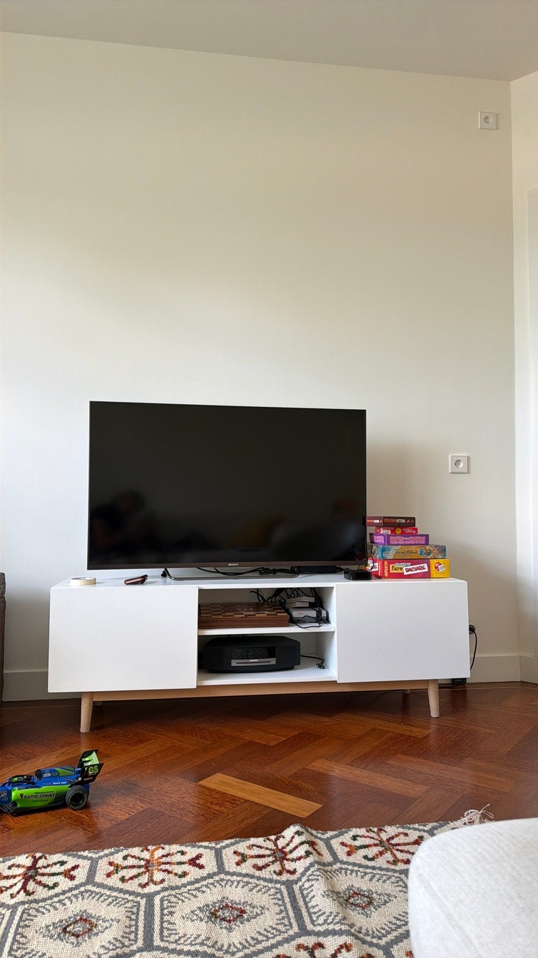 Modern TV console for sale, Ophalen, Gebruikt, 150 tot 200 cm, Minder dan 100 cm
