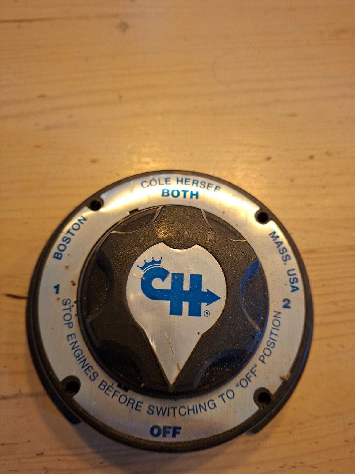 Accu schakelaar / hoofdschakelaar, Ophalen, Gebruikt