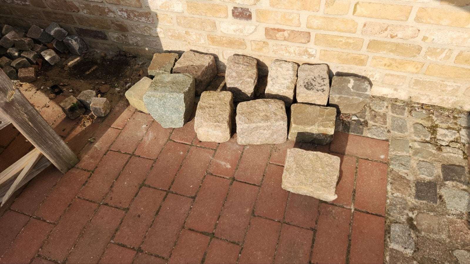 Keien maaskeien, Ophalen, Gebruikt, Overige typen, Minder dan 5 m²