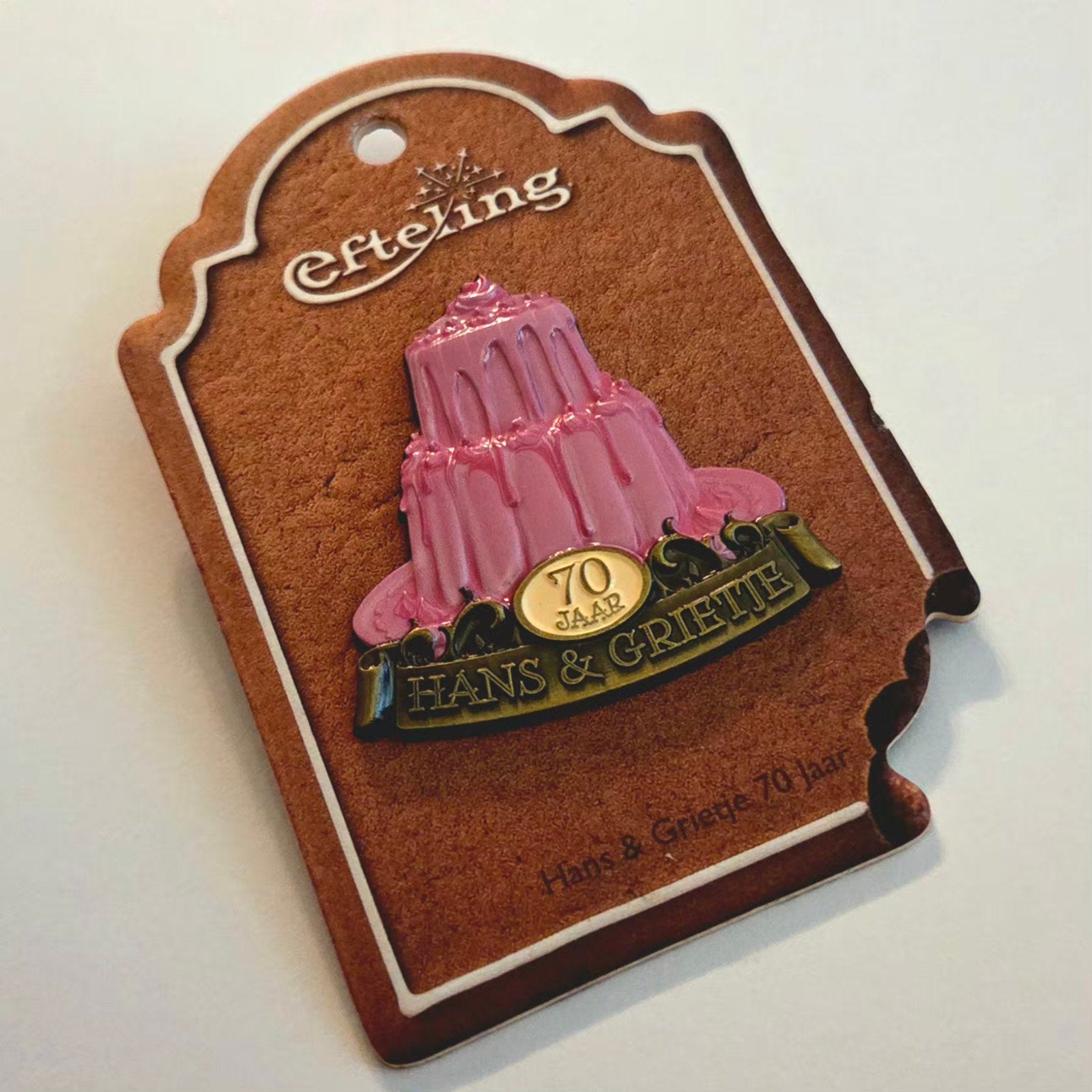 Efteling Pin Hans & Grietje 70 jaar, EPP 488, Verzenden, Nieuw, Button of Speldje