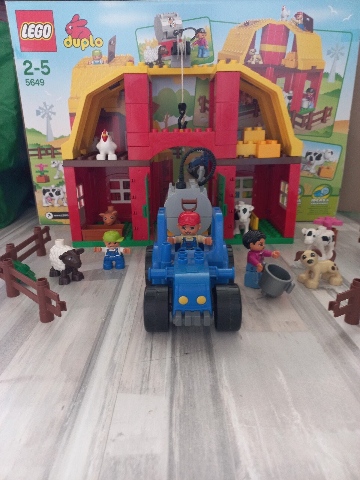 LEGO Duplo Boerderij 5649, Kinderen en Baby's, Gebruikt, Compleet, Ophalen of Verzenden, Duplo