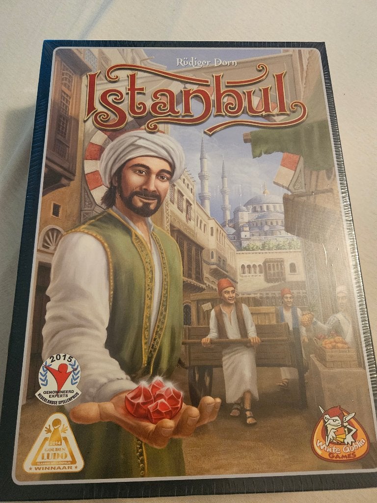 Bordspel Istanbul, Ophalen, Nieuw, White Goblin Games