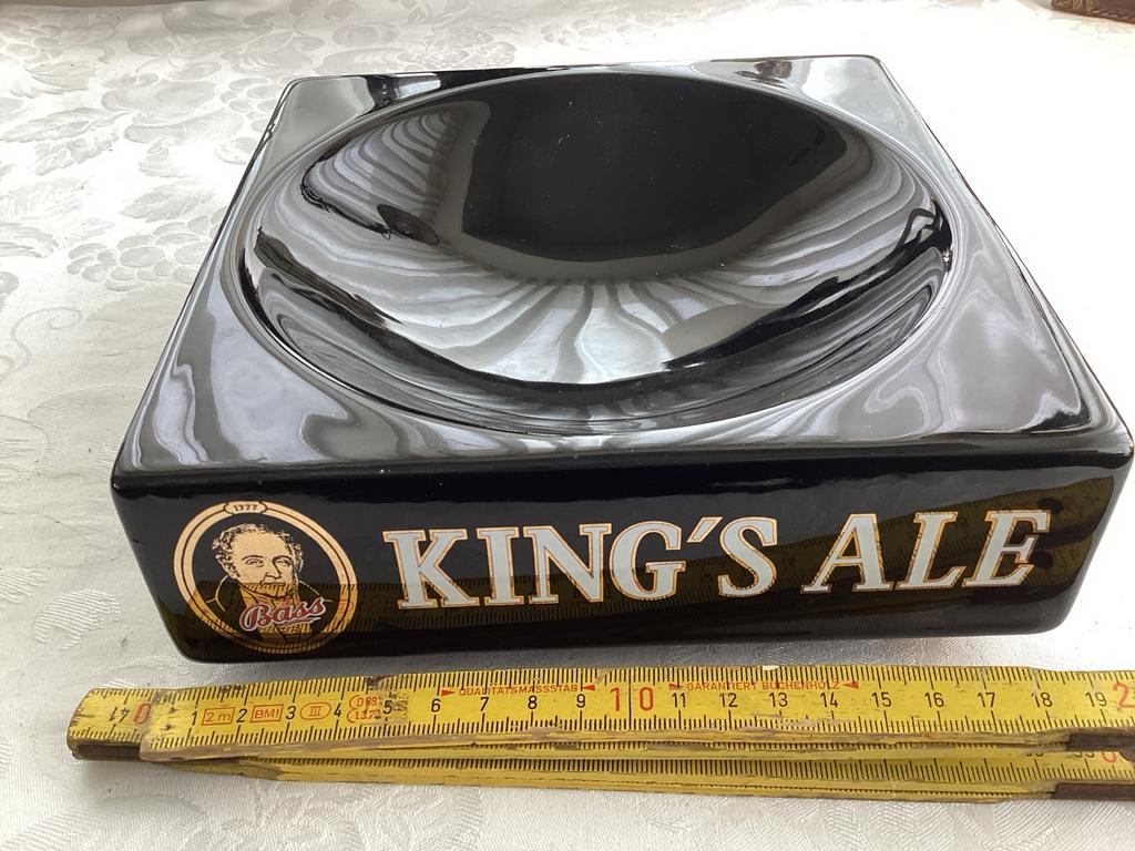 Grote King's Ale asbak, Ophalen of Verzenden, Zo goed als nieuw, Gebruiksvoorwerp