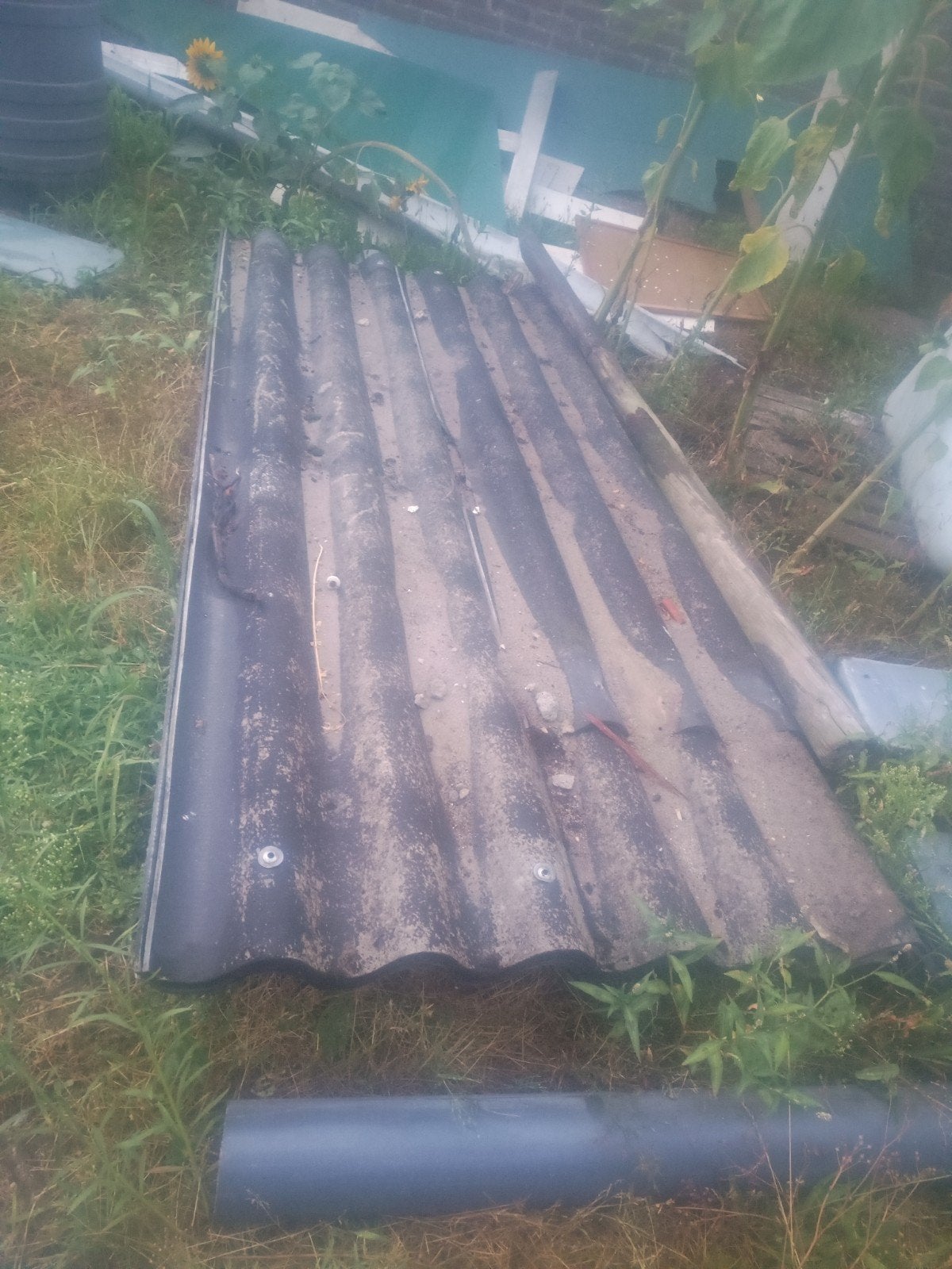 golfplaten, Ophalen, Overige materialen, Zwart, 5 tot 10 m²