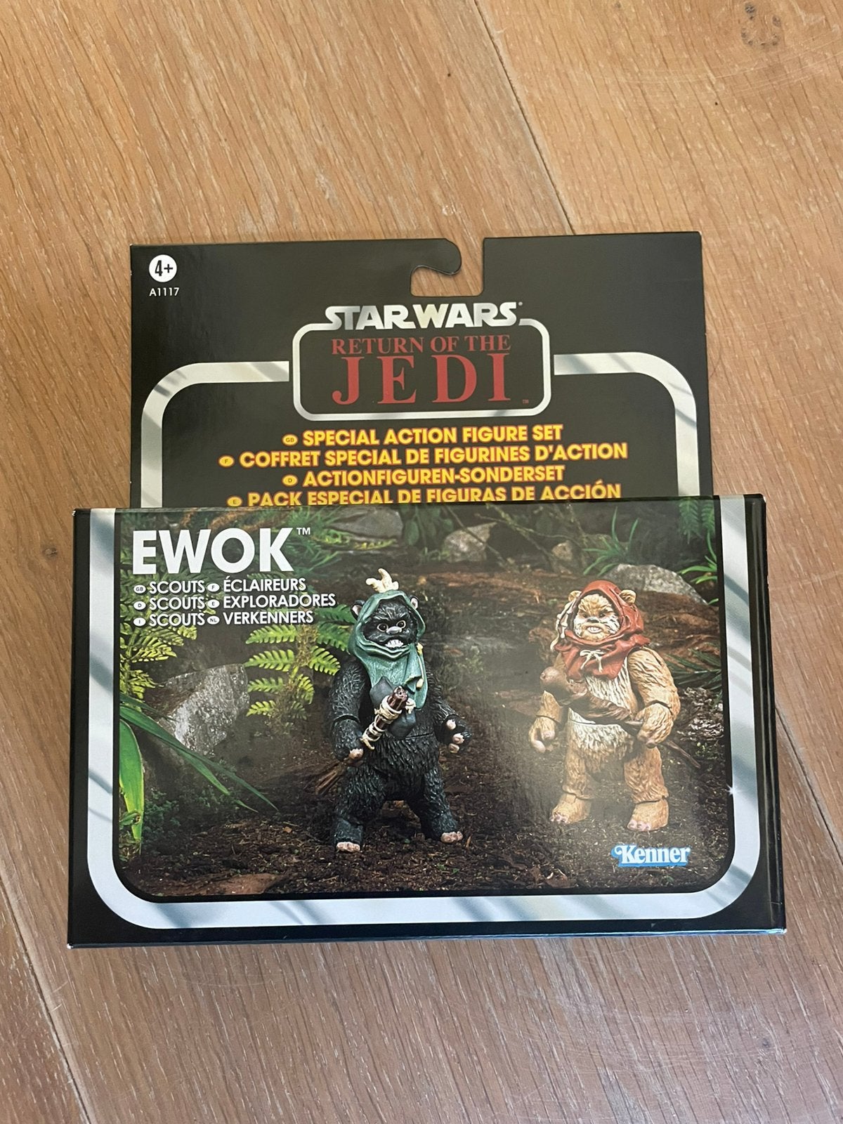 Star wars vintage collection return of jedi ewok scouts, Ophalen of Verzenden, Zo goed als nieuw, Actiefiguurtje
