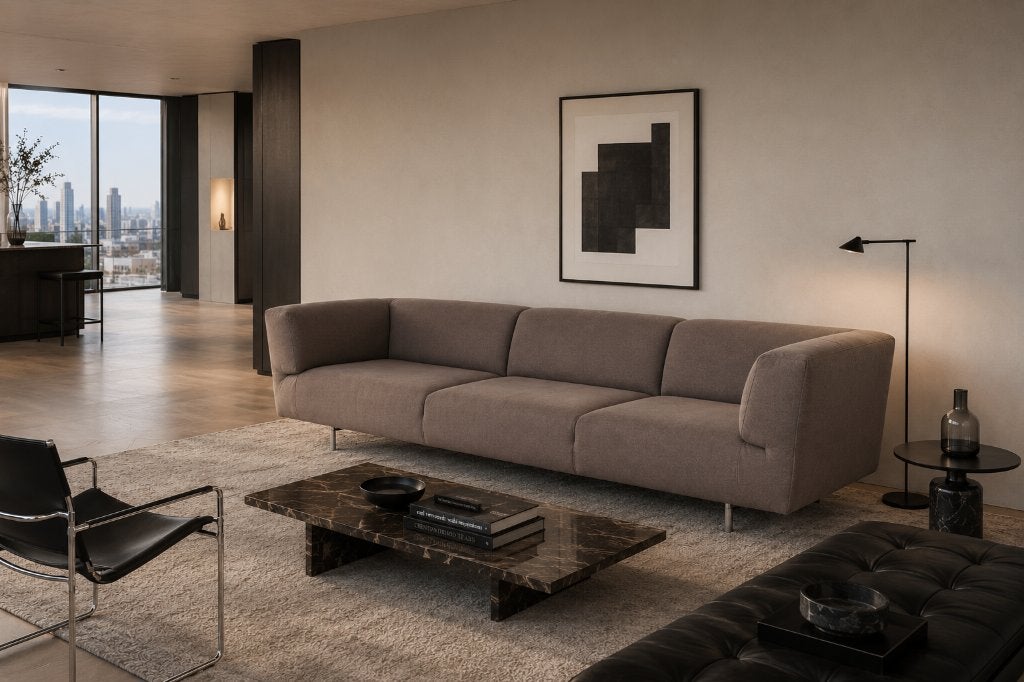 Cassina MET 3-zits designbank Piero Lissoni Italiaans design, Ophalen, Gebruikt, Italiaans Modern Tijdloos Loungen, Driepersoons
