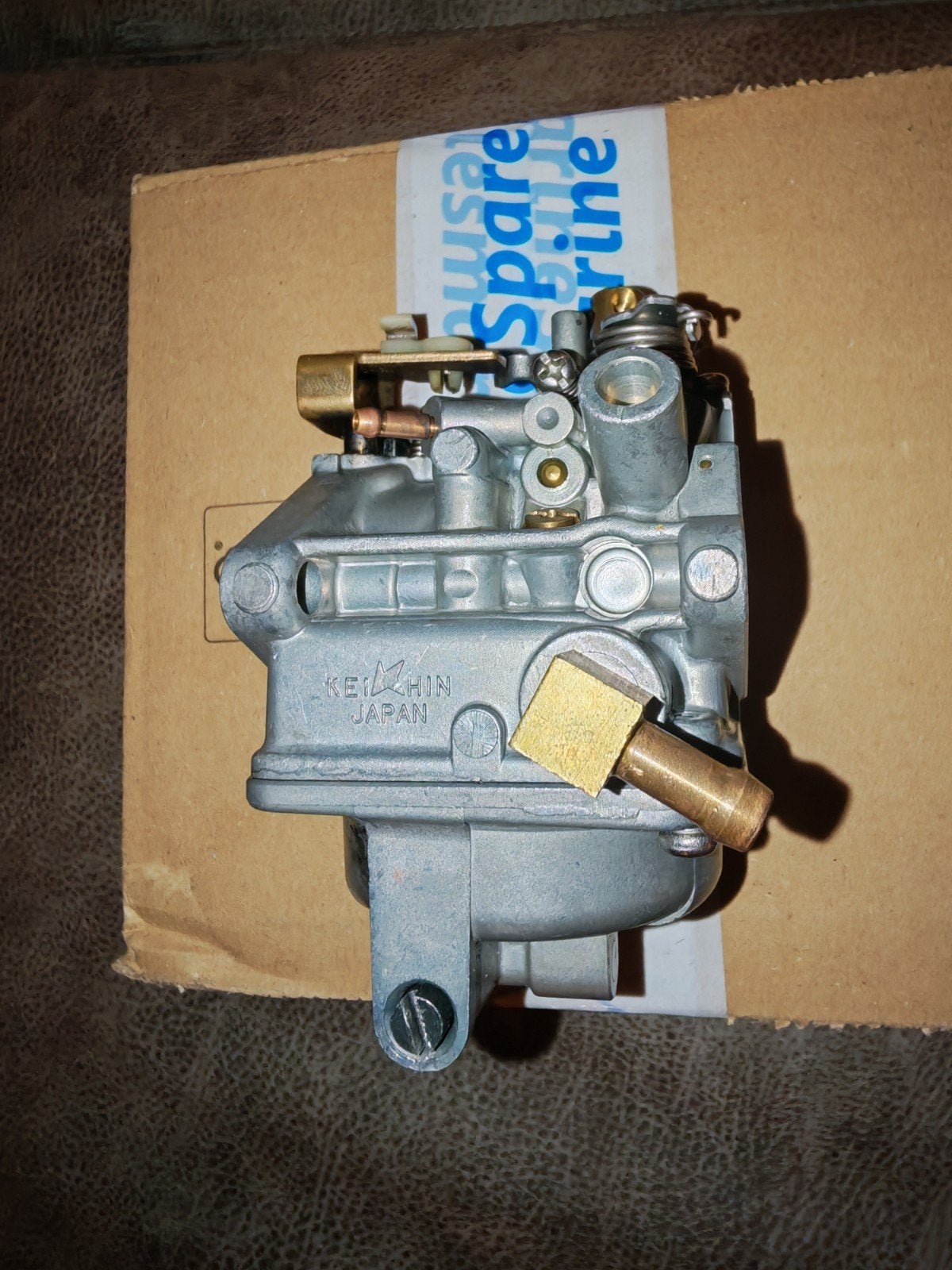 Originele Suzuki DF6 Carburateur + Schroef, Ophalen of Verzenden, Zo goed als nieuw, Motor en Techniek