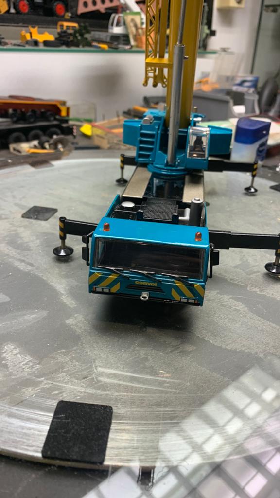 Demag AC 200 van Convoi, Hobby en Vrije tijd, Modelauto's | 1:50, Ophalen of Verzenden, Hijskraan, Tractor of Landbouw, NZG