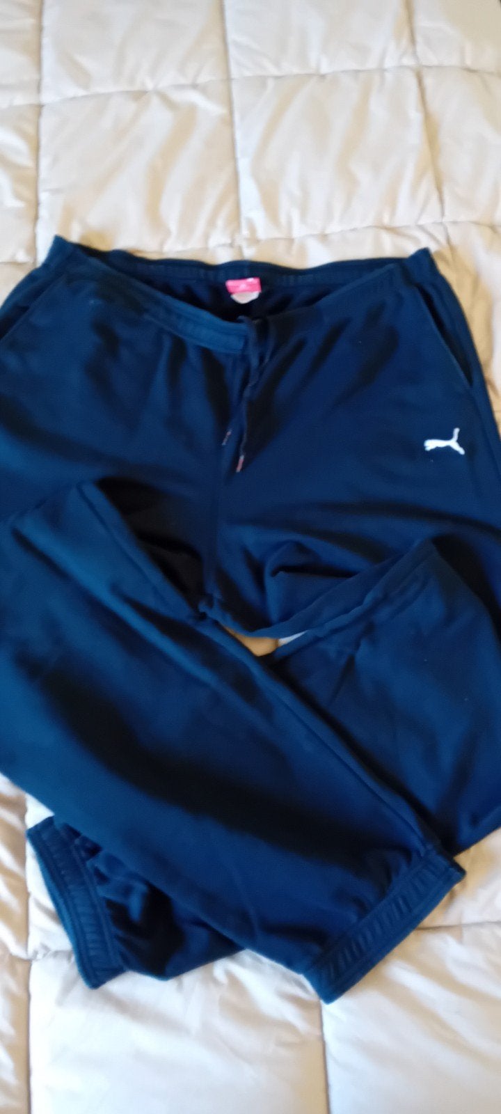 puma joggingbroek blauw maat xxl, Blauw, Overige maten, Ophalen of Verzenden, Zo goed als nieuw