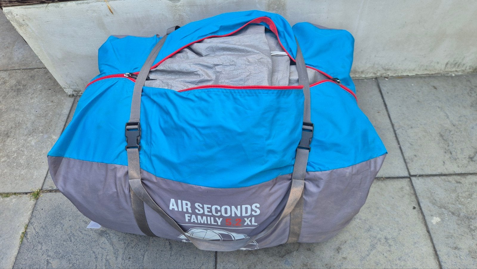 Decathlon Quechua Air Seconds Family 5.2 XL opblaasbare tent, Caravans en Kamperen, Tenten, Ophalen