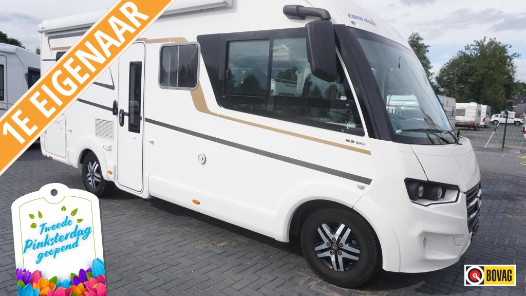 Eura Mobil Integra Line 675 SB AUT/160PK/SOLAR/LITH, Caravans en Kamperen, Campers, Automaat, Startonderbreker, Bedrijf, L-zit