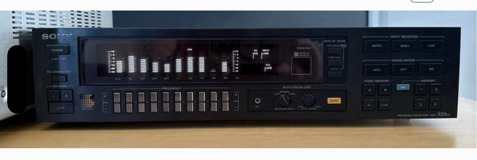 Sony SEQ-333ES Program Equalizer - Vintage Audio, Audio, Tv en Foto, Ophalen of Verzenden, Gebruikt, Sony