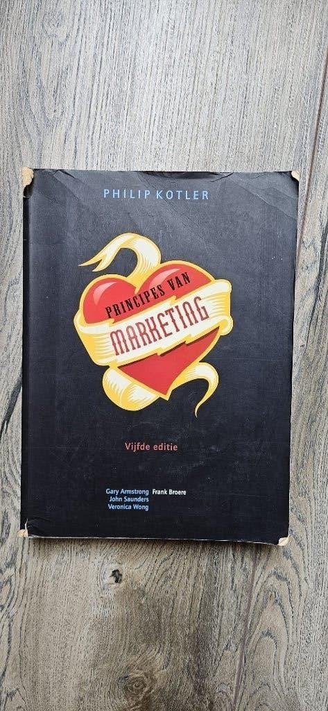 De principes van marketing, Boeken, Gelezen, HBO, Ophalen of Verzenden, Alpha