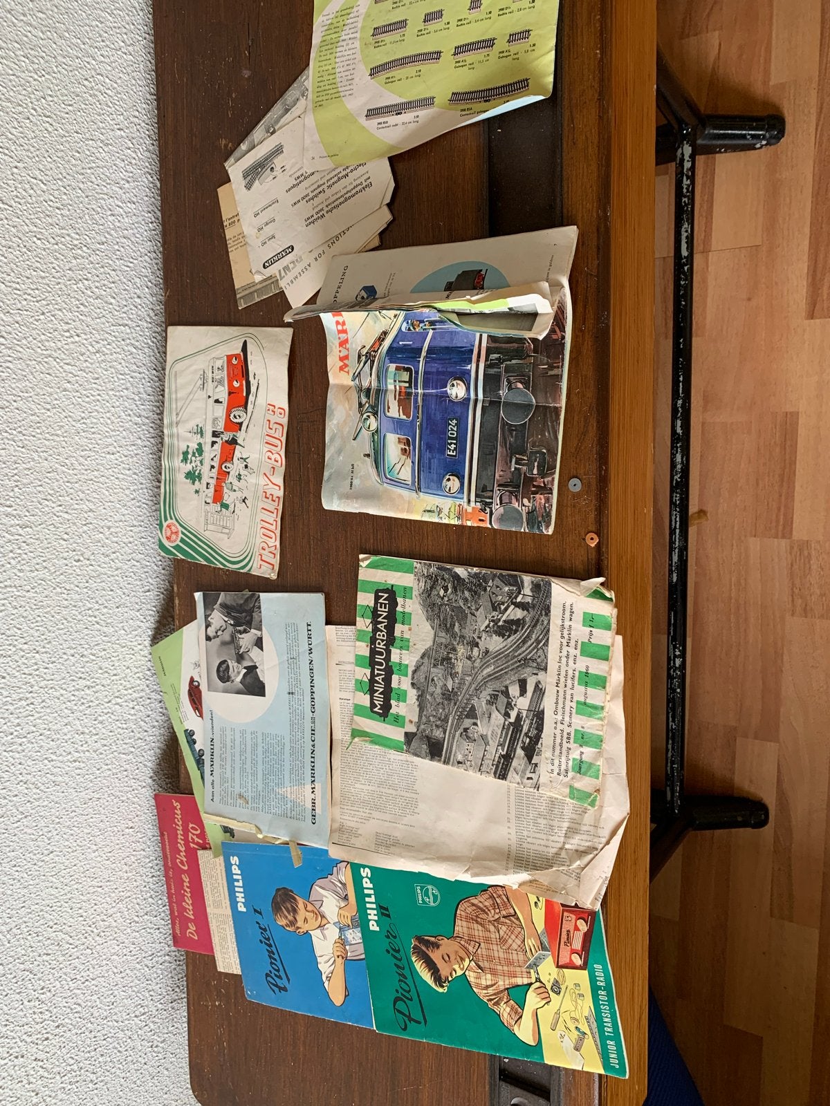 Diverse Märklin en Philips items uit de jaren '50, Wisselstroom, Gebruikt, Overige typen, Ophalen of Verzenden