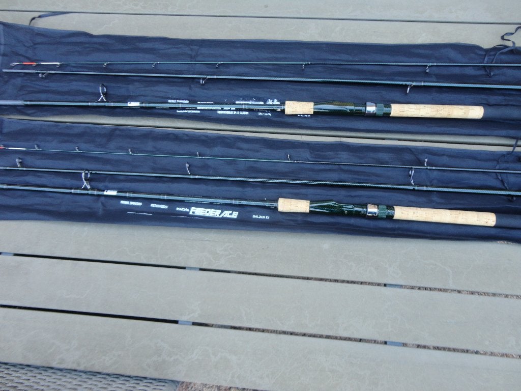 te koop 2 Zamataro Balzer method feeders hengels., Ophalen, Zo goed als nieuw, Werphengel