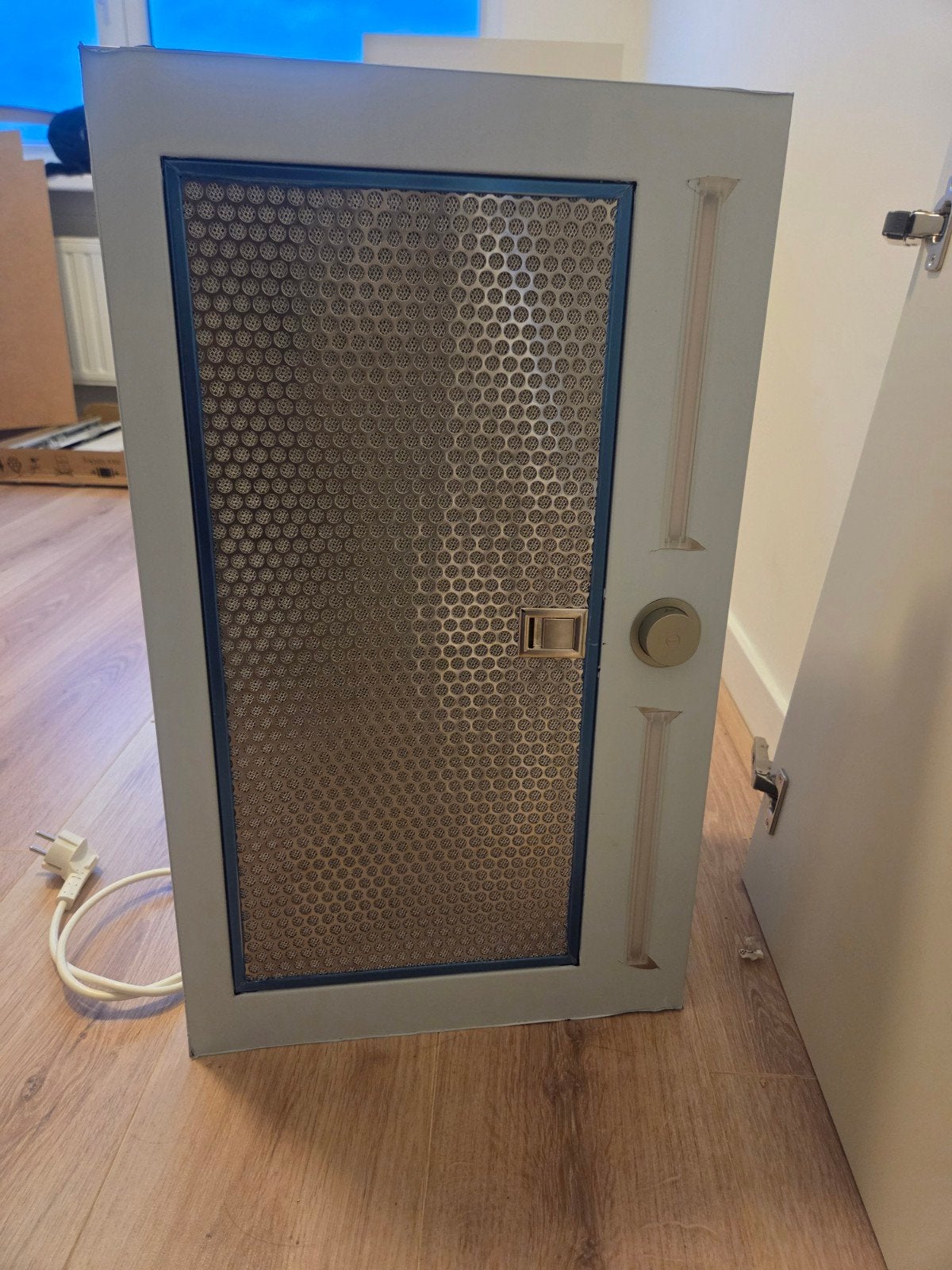 ingebouwde afzuigkap samen met kast., Ophalen, Nieuw, Wit, IKEA