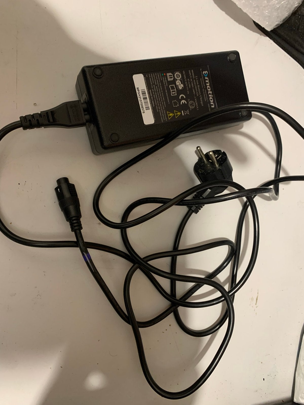 E bike lader Batavus of Sparta 5 pins, Ophalen of Verzenden, Gebruikt
