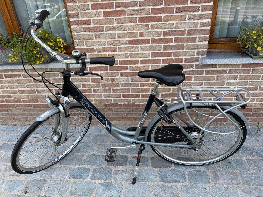 Oxford damesfiets met lage instap en 5 versnellingen, Versnellingen, Zo goed als nieuw, 50 tot 53 cm, Schijfrem