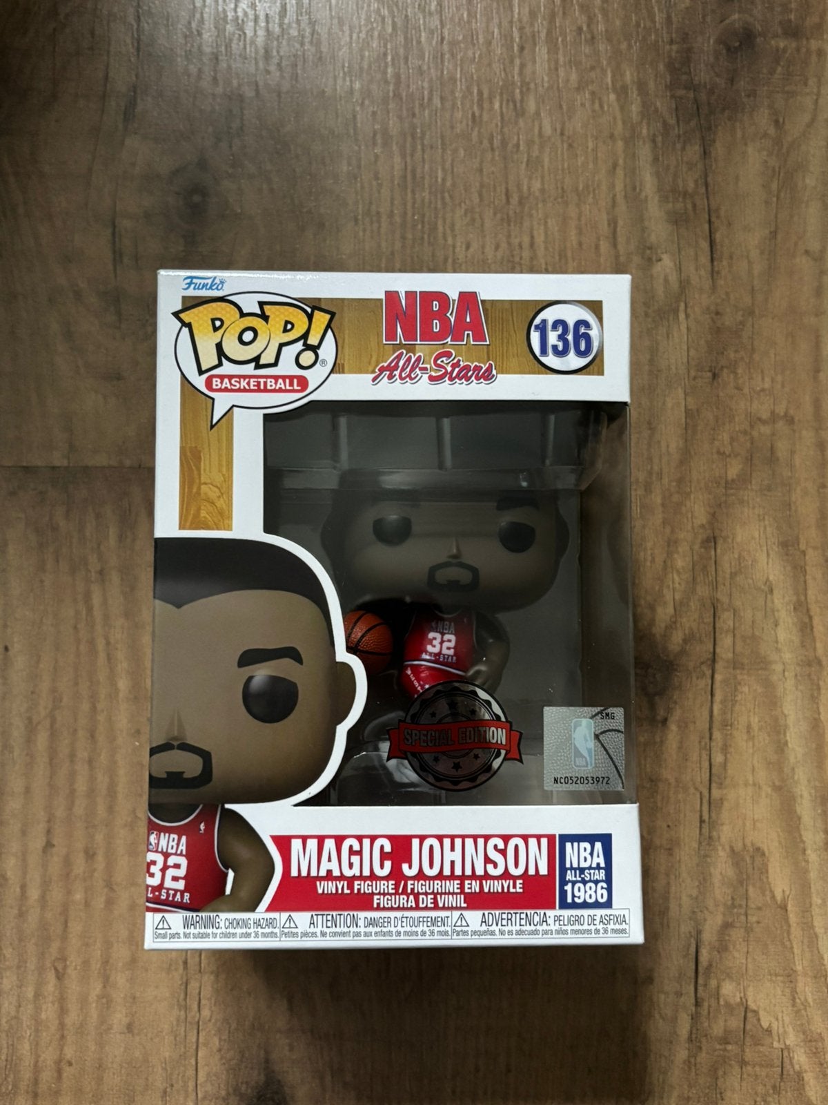 Funko Pop - Magic Johnson, Ophalen of Verzenden, Zo goed als nieuw