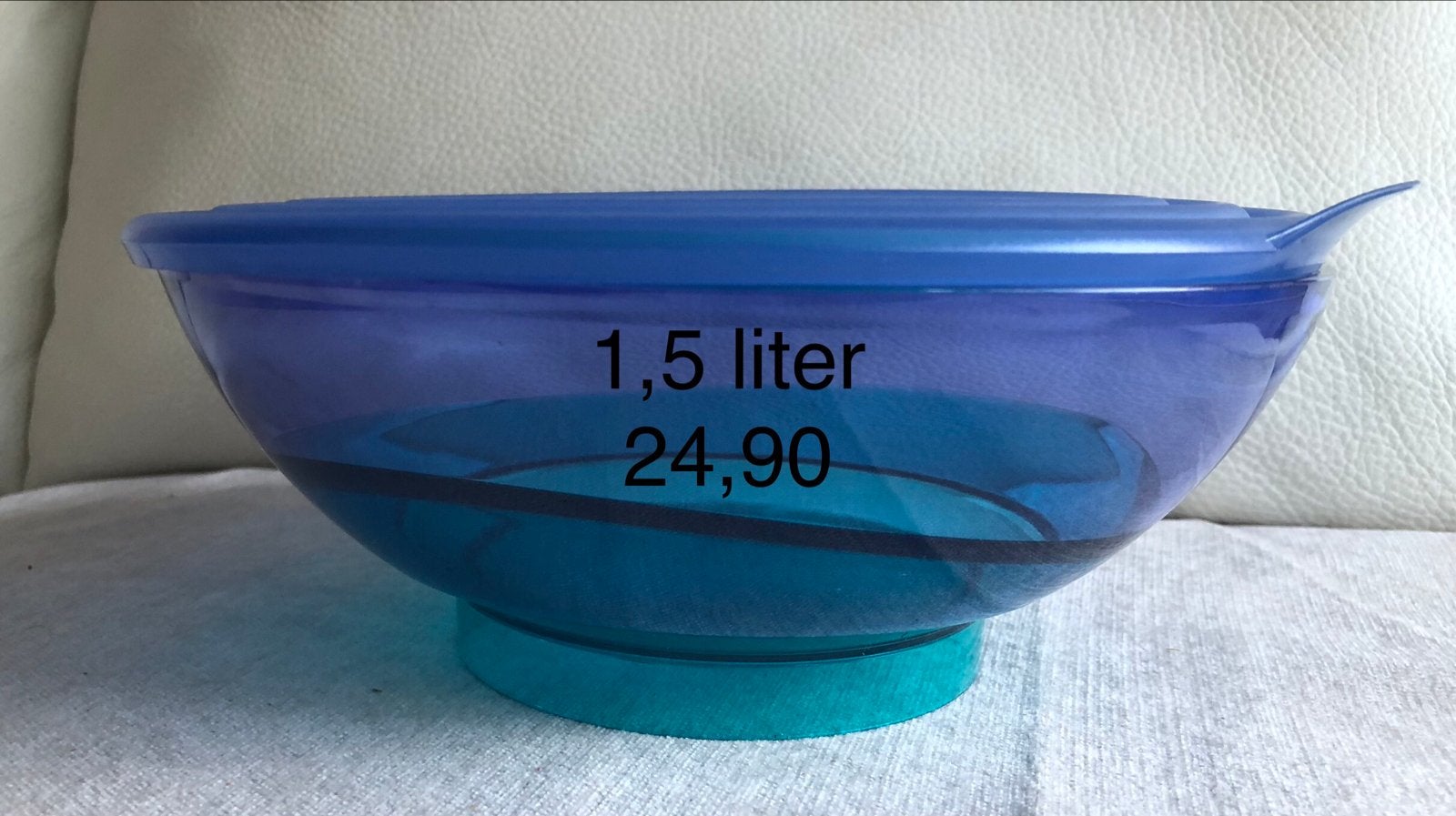 Tupperware Eleganzia schalen  - Splinternieuw per stuk vanaf, BPA-vrij, Schaal, Blauw, Nieuw