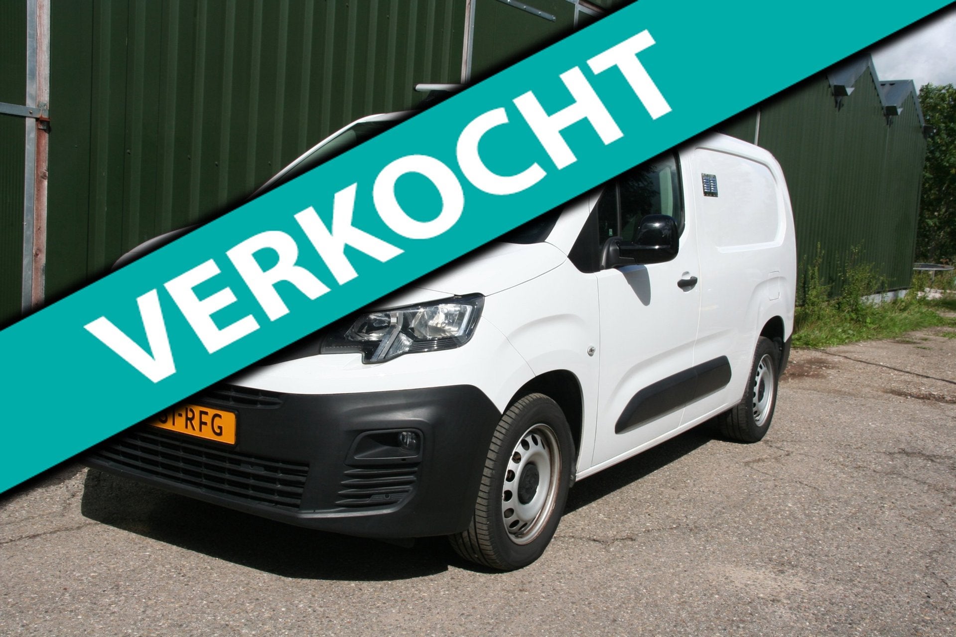 Peugeot PARTNER 1.5 BlueHDi 100 S&S L2, AIRCO, NAVIGATIE, CA, Gebruikt, 4 cilinders, Wit, 102 pk