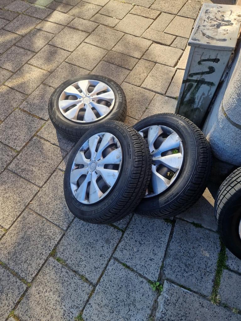 14 inch citroen C1 banden, Auto diversen, Wieldoppen, Ophalen of Verzenden, Gebruikt