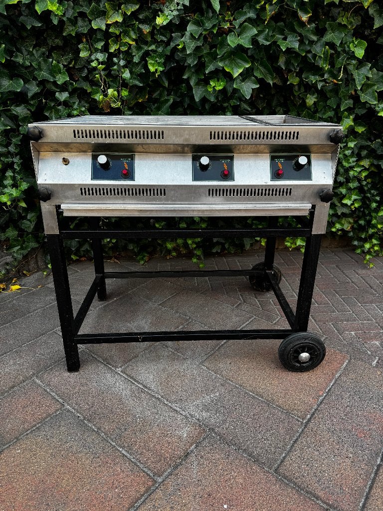 Gasbarbecue met verrijdbaar onderstel, Tuin en Terras, Ophalen, Gebruikt