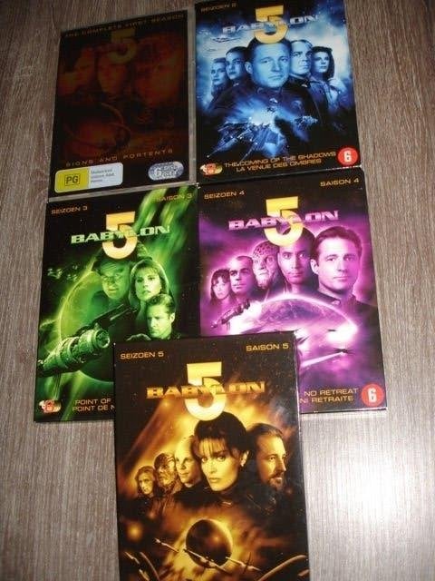 Babylon 5- Complete serie- BOXSETS- 30-DVD-, Alle leeftijden, Verzenden, Zo goed als nieuw, Drama