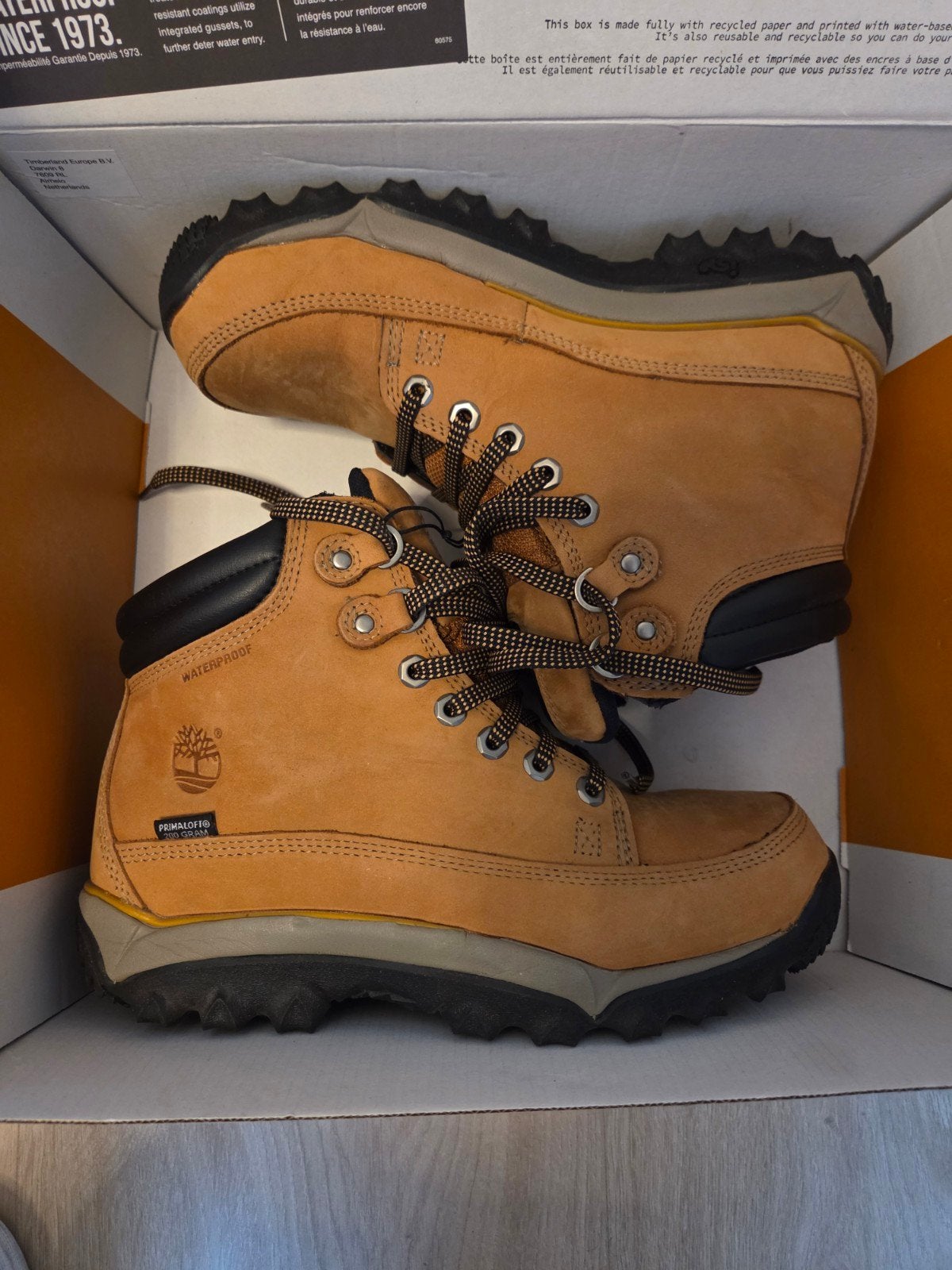 Timberland Rime Ridge Mid Waterproof Boots - Maat 41, Bruin, Timberland, Boots, Ophalen of Verzenden