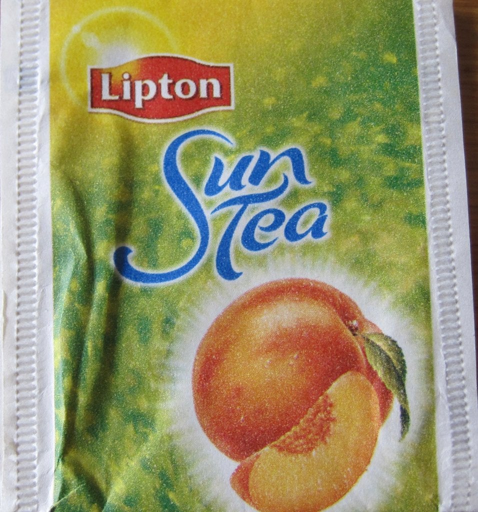 een enkel theezakje van Lipton Sun tea, Verzenden, Theezakje(s)
