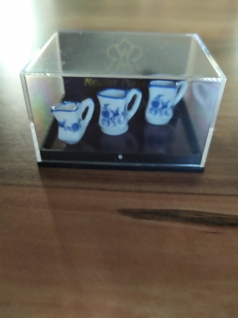 Reutter miniatuur poppenhuis  porselein porzellain, Ophalen of Verzenden, Zo goed als nieuw, Poppenhuis