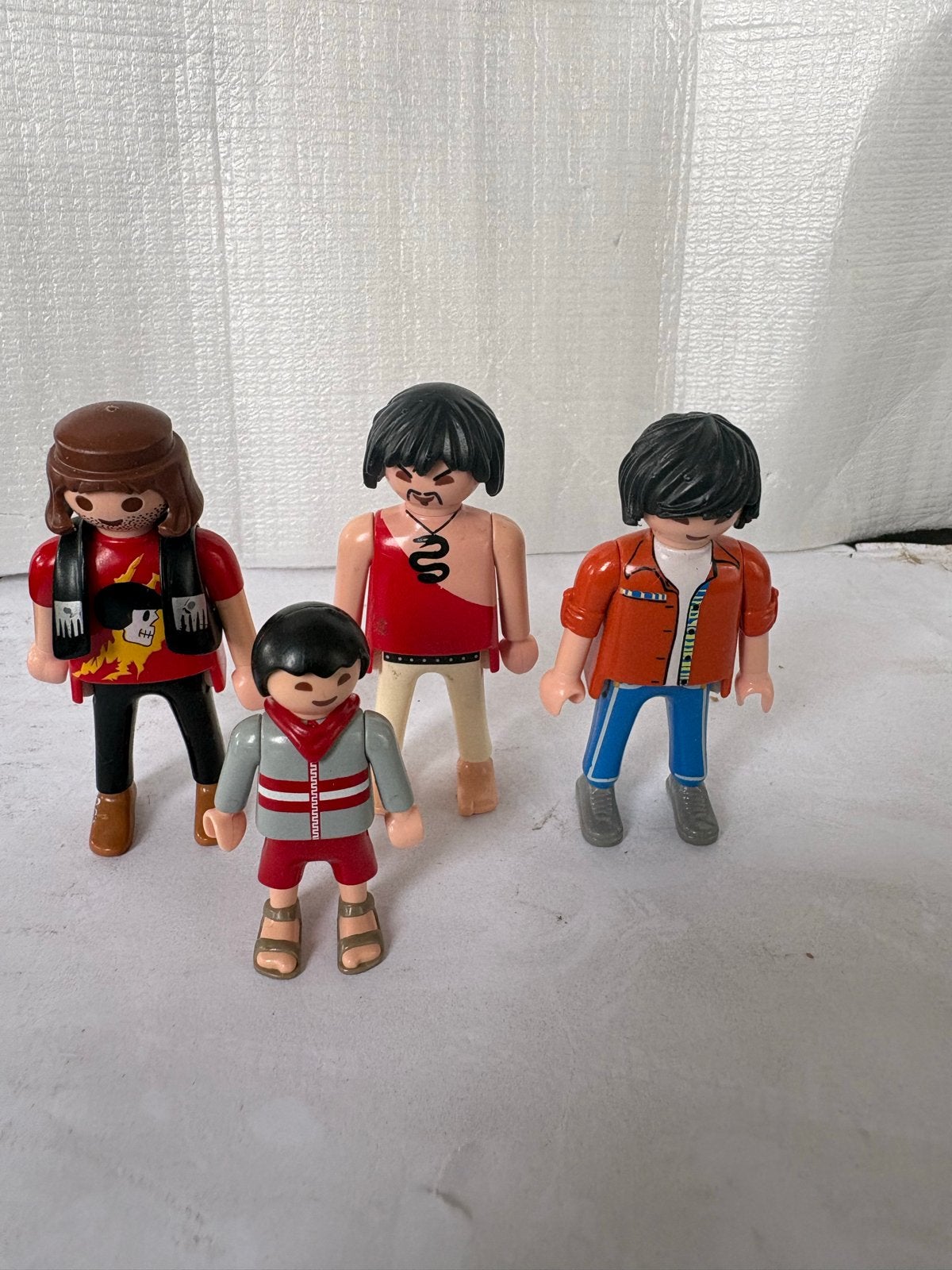 Playmobil Figuren set - 4 stuks, Gebruikt, Losse onderdelen, Figuren, Family fun