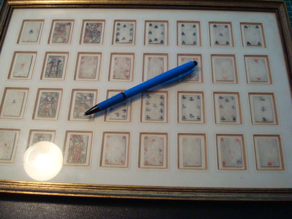 ANTIEKE PIKET KAARTEN SET 1E WERELD OORLOG 1914/1919, Ophalen, Gebruikt, Speelkaart(en)