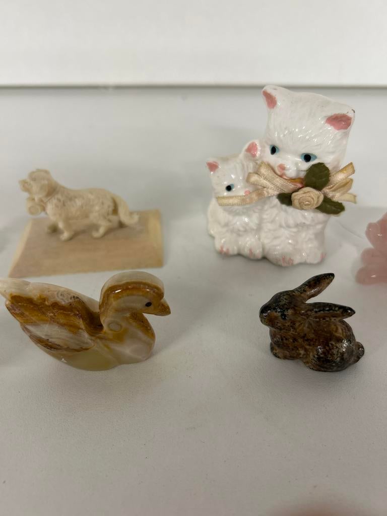 Verzameling van diverse dierenbeeldjes, Ophalen of Verzenden, Gebruikt, Dier