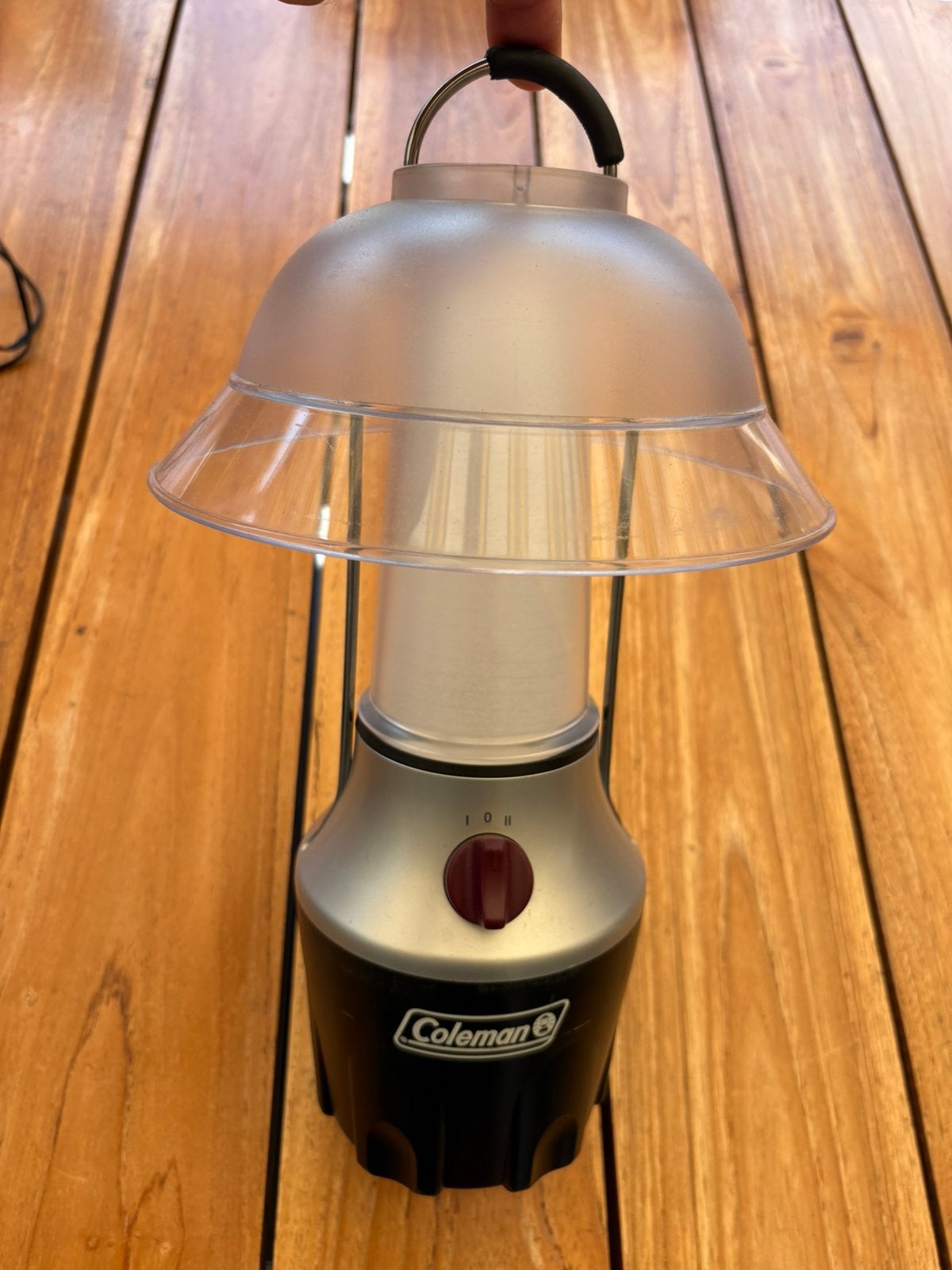 Coleman lamp - Oplaadbaar, Ophalen of Verzenden, Gebruikt