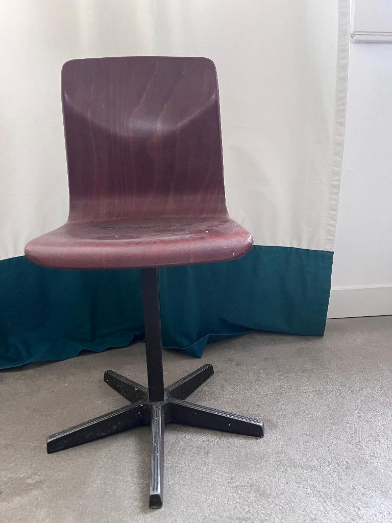 Thur-op-seat Pagholz bureaustoel kind, Ophalen, Gebruikt, Bruin, Bureaustoel