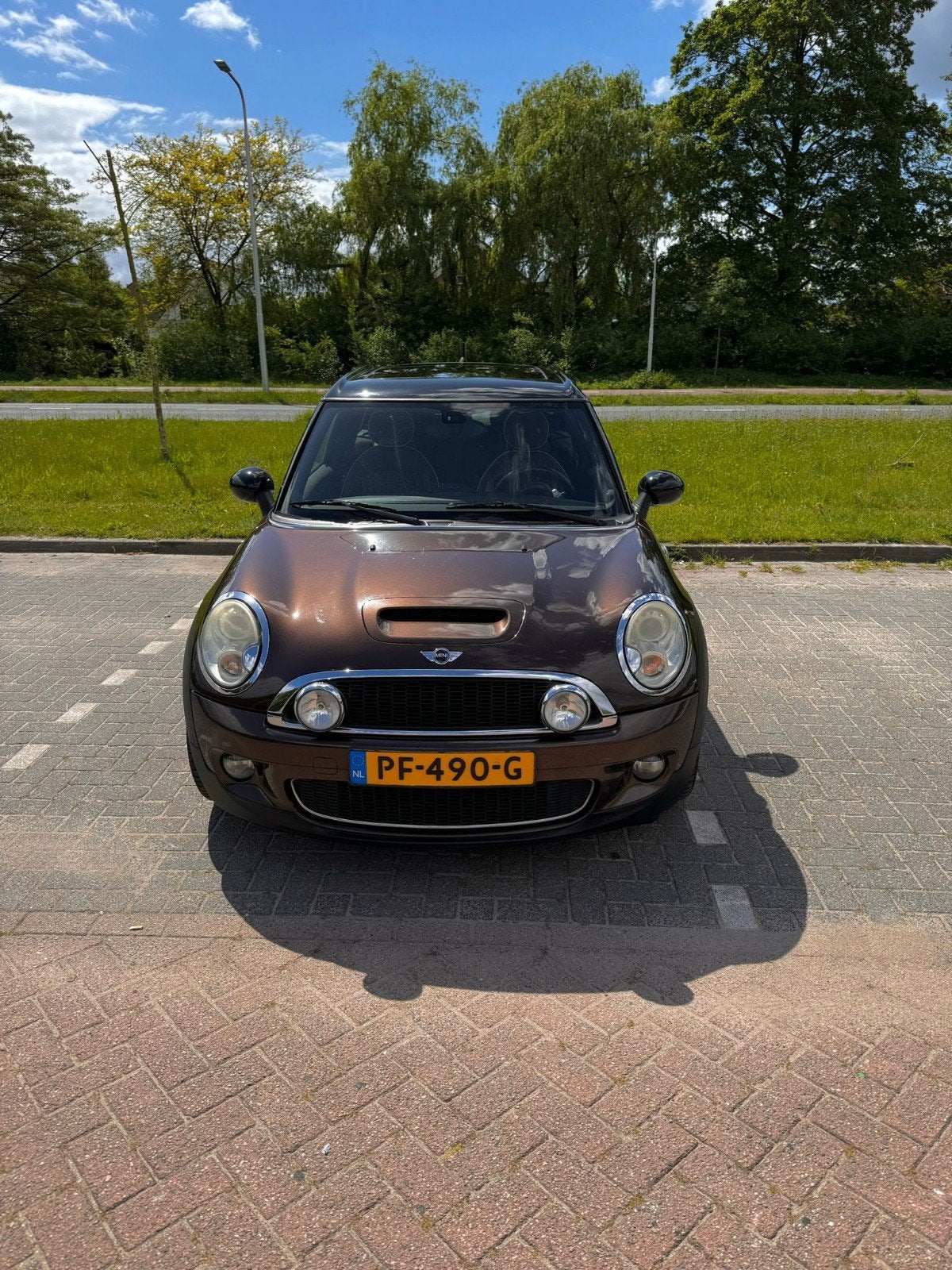 Mini cooper Clubman S 164pk, Auto's, Mini, Clubman, Bruin, Leder, Overige kleuren